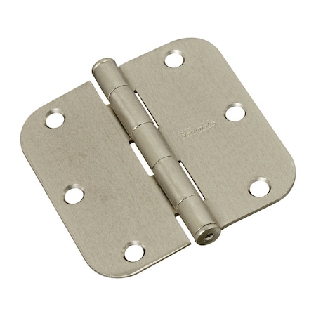 National Hardware National Hardware 3-1/2 in. L Satin Nickel Door Hinge 1 pk N830-242